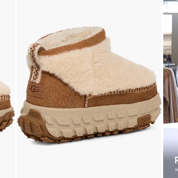 NWOT Ugg Venture Daze Ultra Mini Cozy Shearling Boot - Picture 2 of 10